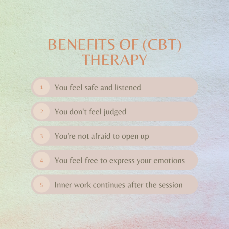Benefits of Cognitive behavioral therapy (CBT)