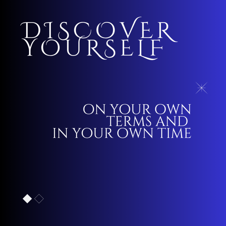 1: BY DISCOVERING NATURE, YOU DISCOVER YOURSELF(Self-discovery)